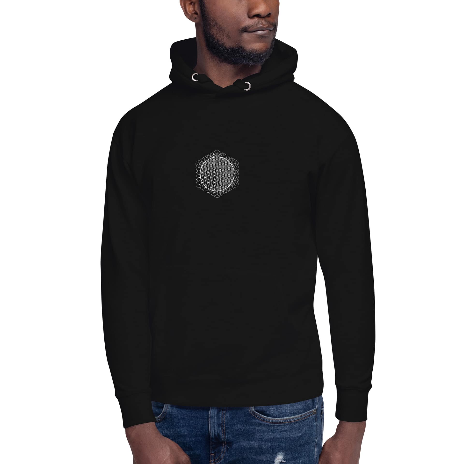 unisex premium hoodie black front 67fd42e4c5637