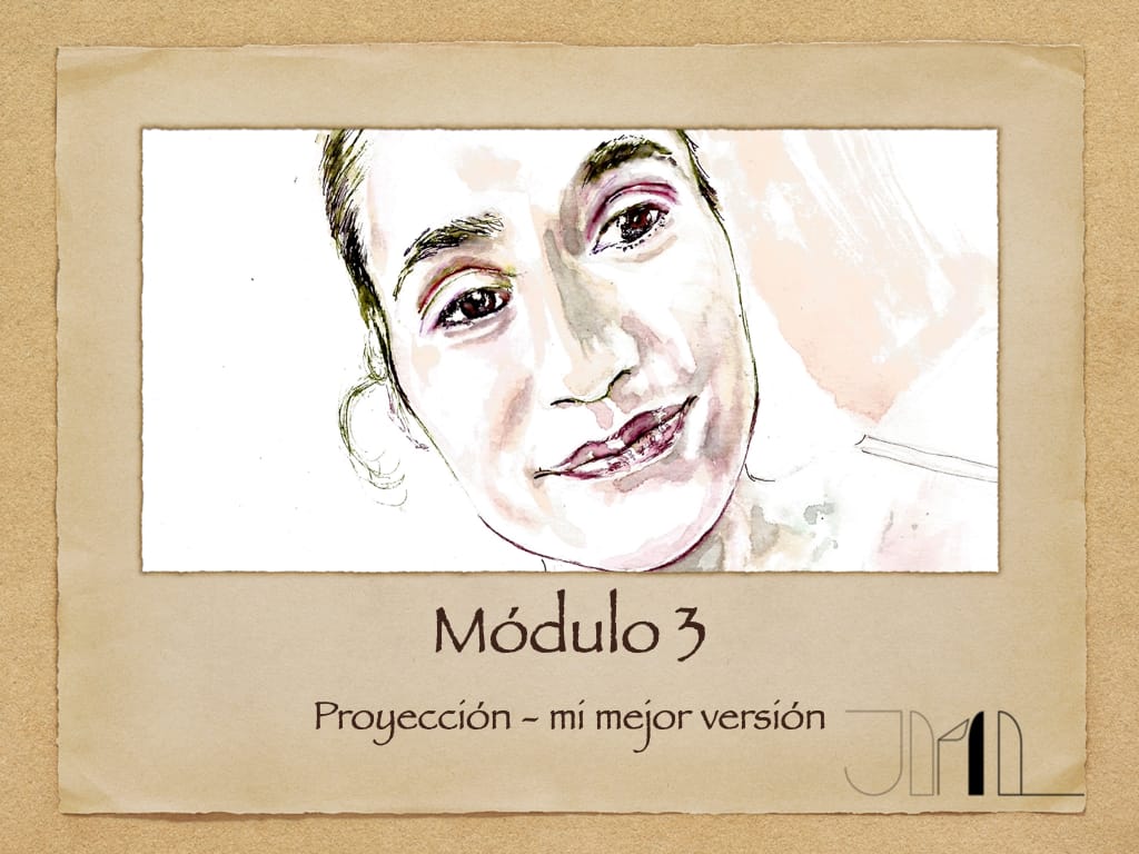 Arte holístico express con el autorretrato.012