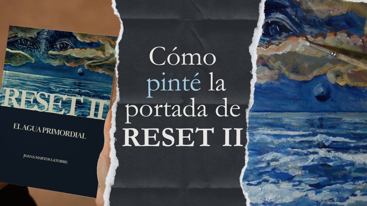 Cómo pinté el óleo El agua primordial Joana Martos